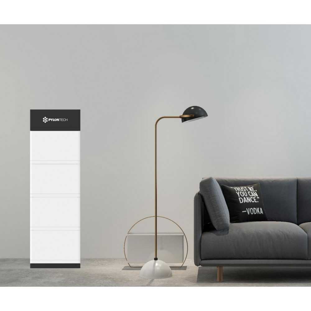 Kit Fotovoltaico 4,5kW Off Grid con Inverter Victron EasySolar II 48V 5kW e Batterie LiFePo4 Pylontech PELIO 51.2V 10.24kWh