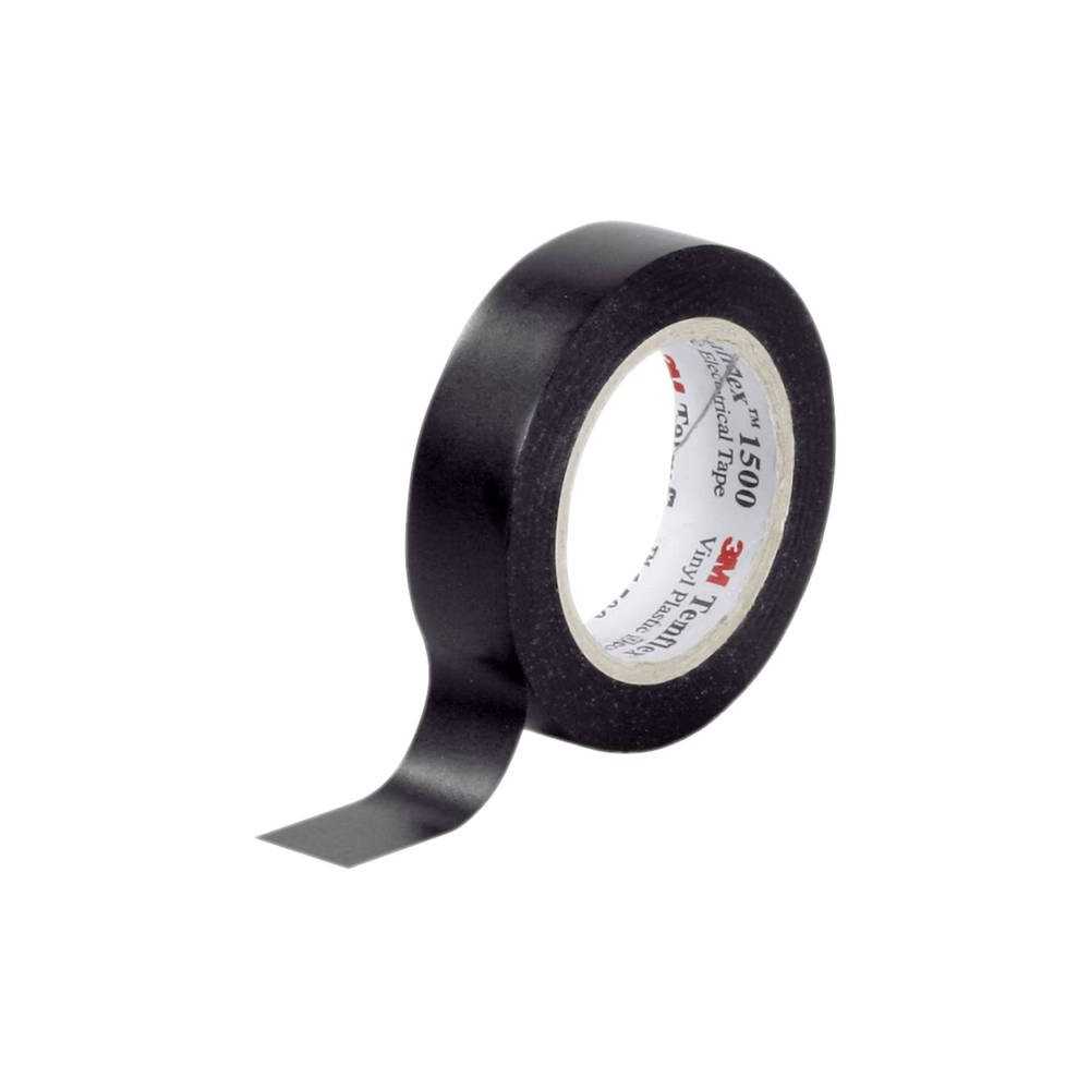 3M 1500 Temflex vinyl insulating tape 15mm 10mt Black
