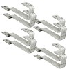 Mounting kit h35mm 3 panels with fixed bracket for sloping tiled roofs