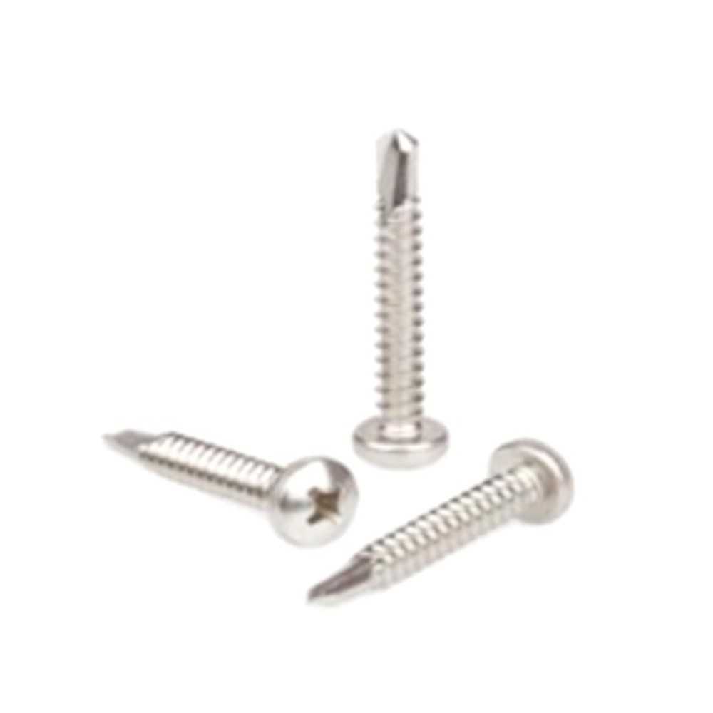 DIN 7504 A2 4.8x25 pan head self-drilling screw