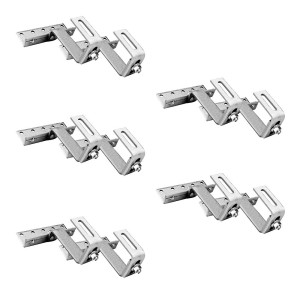 Adjustable mounting kit h30 with brackets for sloping roof 4 solar panels