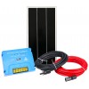 12V 100W Photovoltaic Kit with 12/24V 20A MPPT Charger + Cable Kit