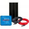 Kit Solare Camper 12V 100W Fotovoltaico con Regolatore Victron Energy BlueSolar MPPT 10A + Kit Cavi