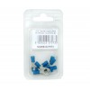 10PCS Pre-insulated blue ring terminal for Cable 1.5:2.5mmq Screw Ø8mm
