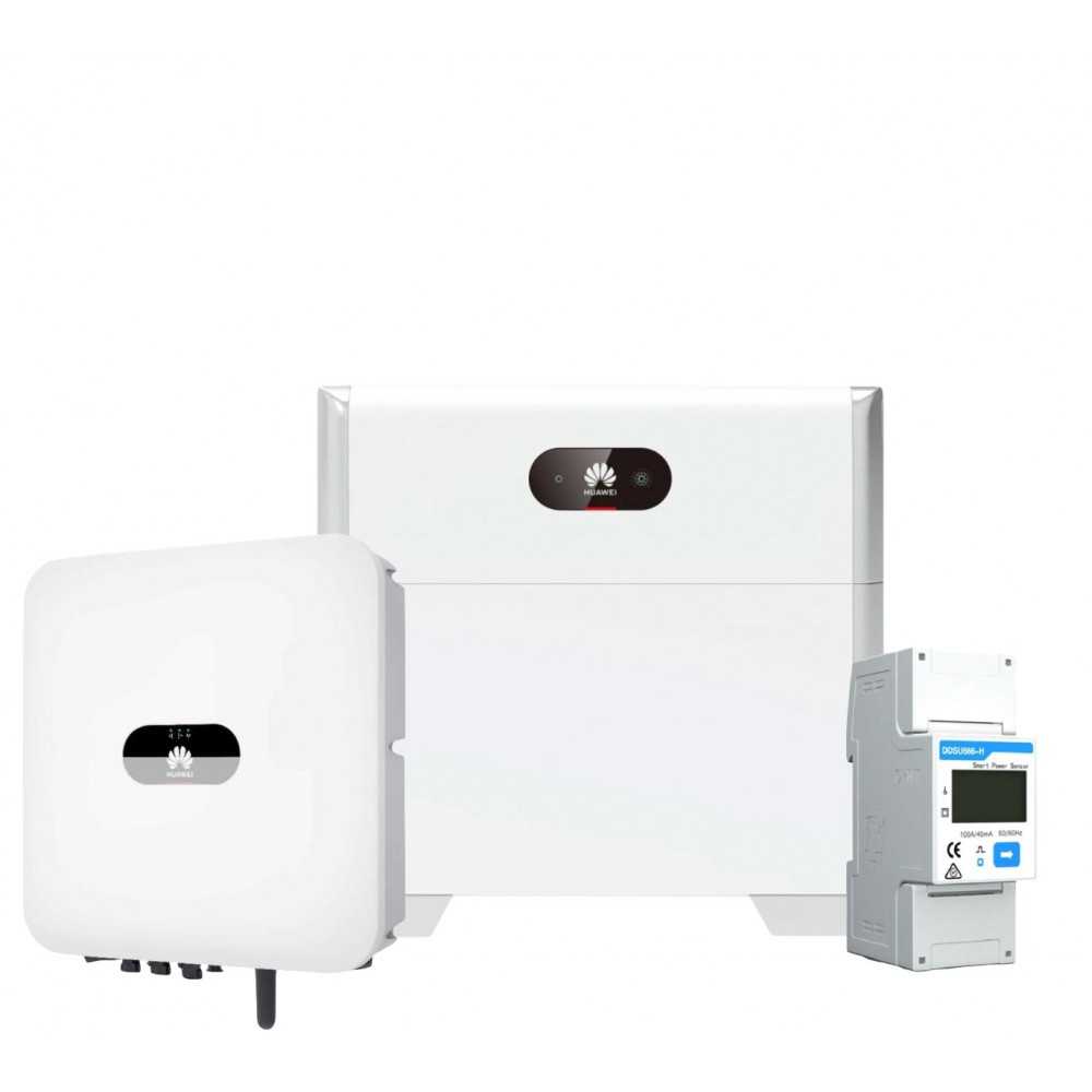 Huawei Storage 3.68kW inverter 5kW Battery and 100A power Sensor