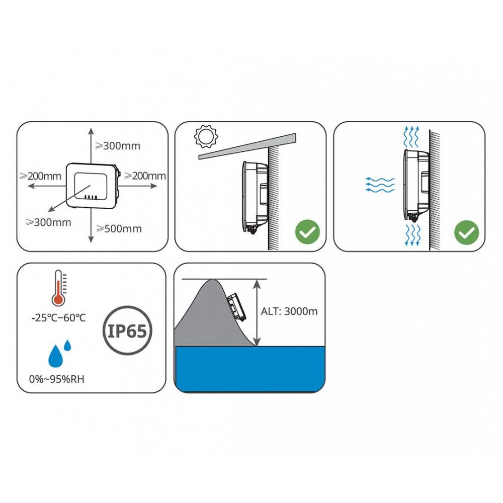 Goodwe GW3600-ES-20 3.6kW Inverter Ibrido Monofase DC-SWITCH/WIFI/3P-METER