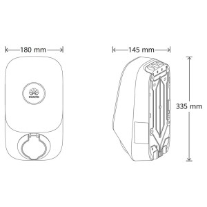 Wallbox Huawei 22 kW caricabatterie auto elettriche trifase e monofase