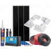 Photovoltaic 12V 100W Kit Complete with Accessories +10A Charge Controller