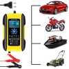 Smart Battery Charger with 7 charging stages 12V 10A and 24V 5A Cars Moto