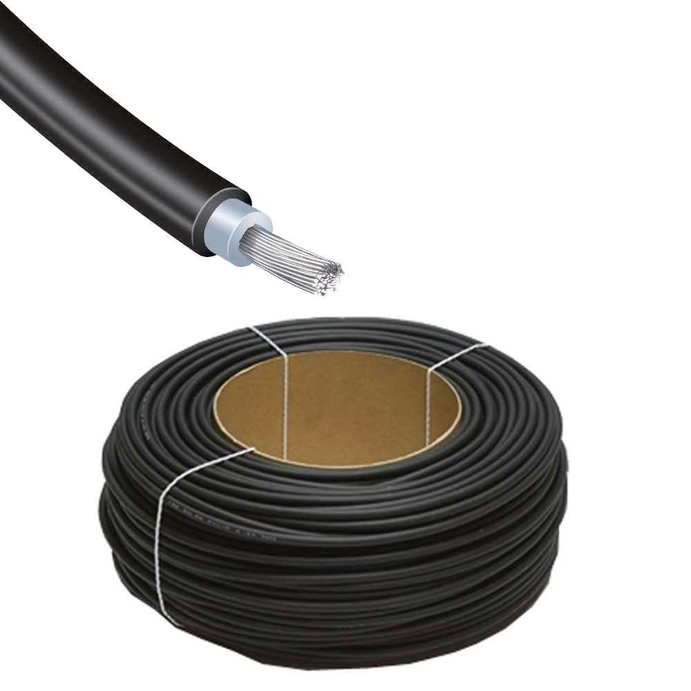 KBE EN50618 6mmq 100m Black Photovoltaic Cable