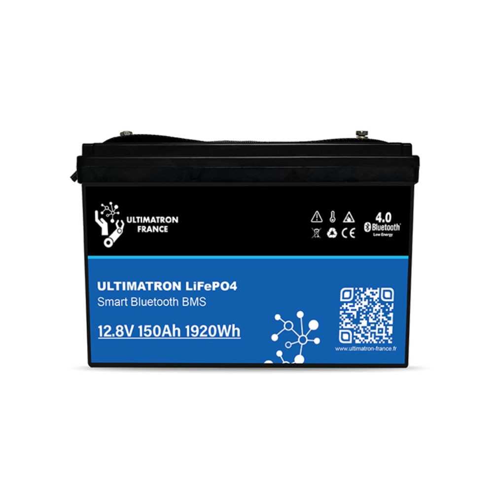 Ultimatron LiFePO4 150Ah 12.8V UBL-12-150-PRO Smart BMS Lithium Battery