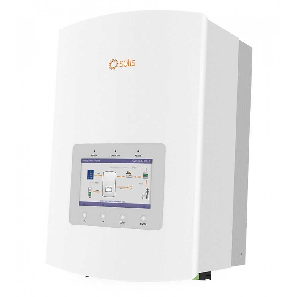 Solis S5-EH1P3.6K-L Single-phase Hybrid Inverter 3.6kW 5700W 2Mppt Backup