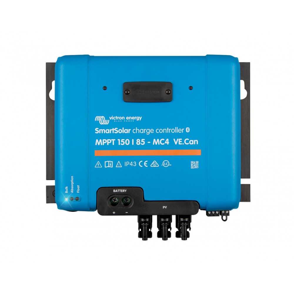 Victron SmartSolar MPPT 150/85-MC4 12/24/48V 85A Charge Controller with Bluetooth