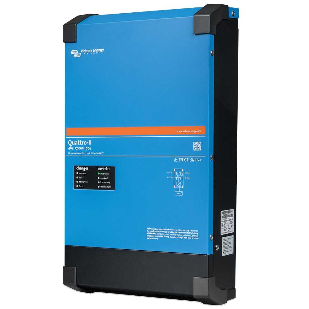 Victron Energy Quattro 48/5000/70-50 Inverter 48V 5kW Battery Charger 70A