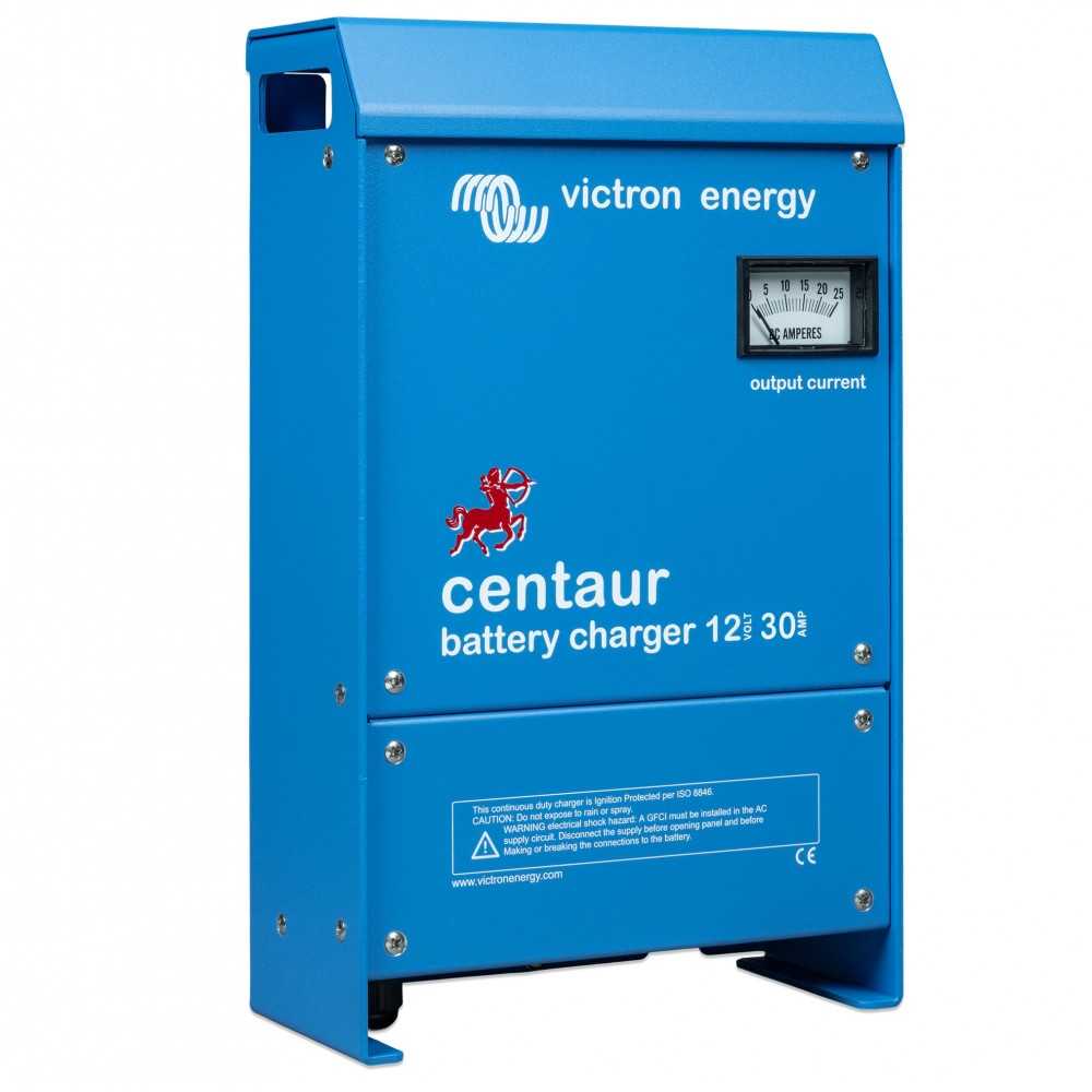 Victron Centaur 12/30 Caricabatterie 12V 30A 3 Uscite per batterie da 120/300Ah