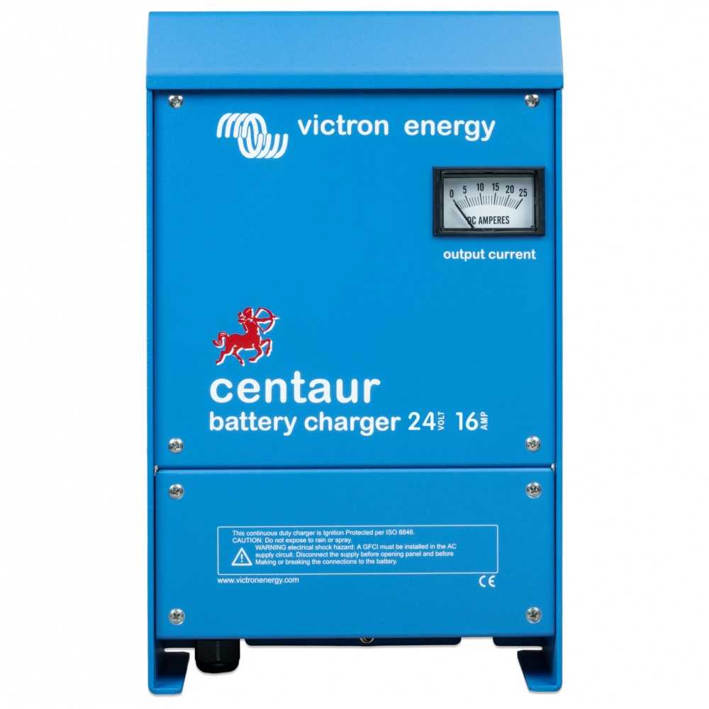 Victron Centaur 24/16 Battery Charger 24V 16A 3 Outputs for 45/150Ah batteries