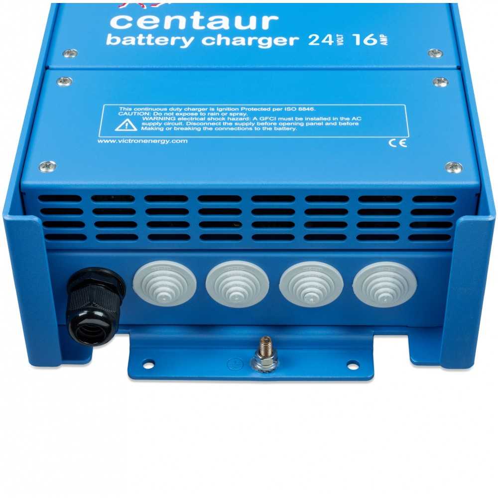 Victron Centaur 24/16 Caricabatterie 24V 16A 3 Uscite per batterie da 45/150Ah