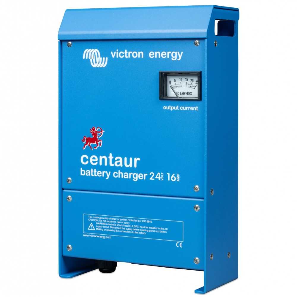 Victron Centaur 24/16 Caricabatterie 24V 16A 3 Uscite per batterie da 45/150Ah