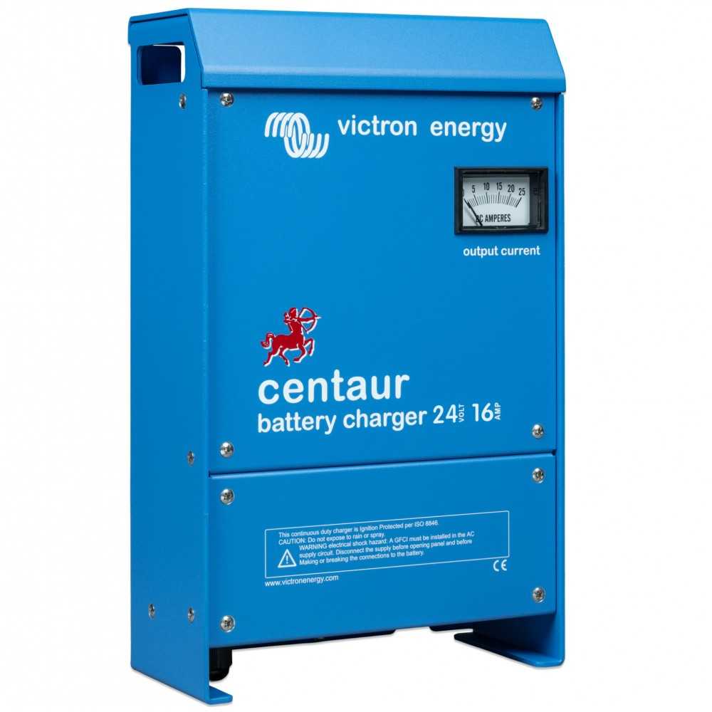 Victron Centaur 24/16 Caricabatterie 24V 16A 3 Uscite per batterie da 45/150Ah