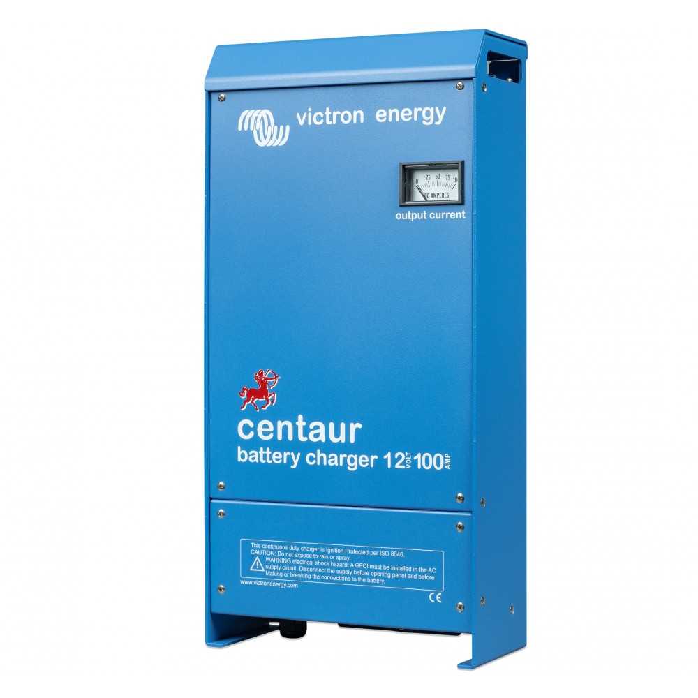 Victron Centaur 12/100 Caricabatterie 12V 100A 3 Uscite per batterie da 400/1000Ah