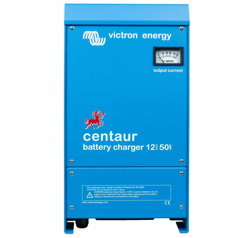 Victron Centaur 12/50 Caricabatterie 12V 50A 3 Uscite per batterie da 200/500Ah
