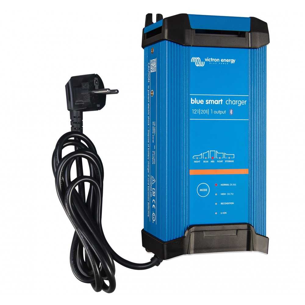 Victron Blue Smart 12/20/1 Caricabatterie 12V 20A IP22 1 uscita da parete con Bluetooth