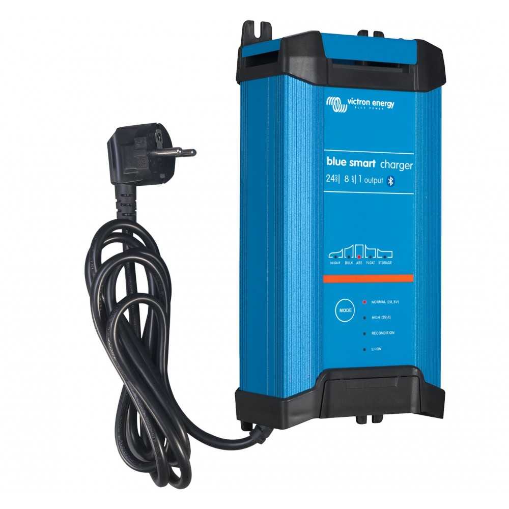 Victron Blue Smart 24/8 Caricabatterie 24V 8A IP22 1 uscita da parete con Bluetooth