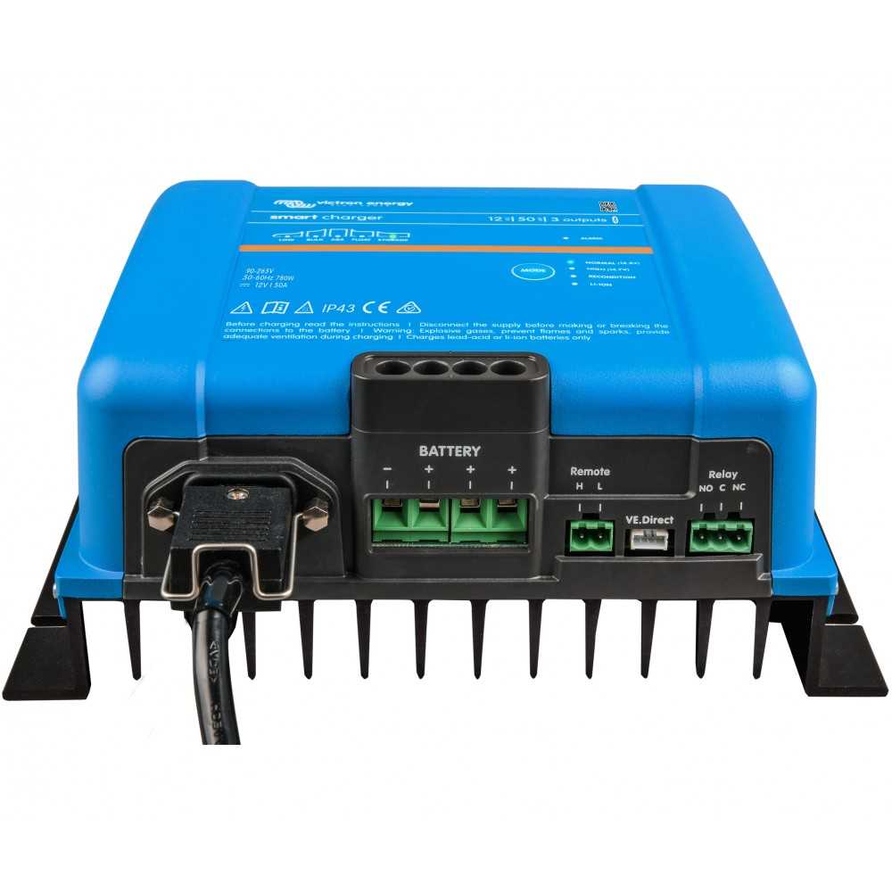 Victron Phoenix Smart 12/50 12V 50A 3 output IP43 Battery Charger