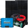 Kit Camper 12V 460W con Regolatore MPPT 50A Batteria LiFePo4 240Ah+ Kit Cavi