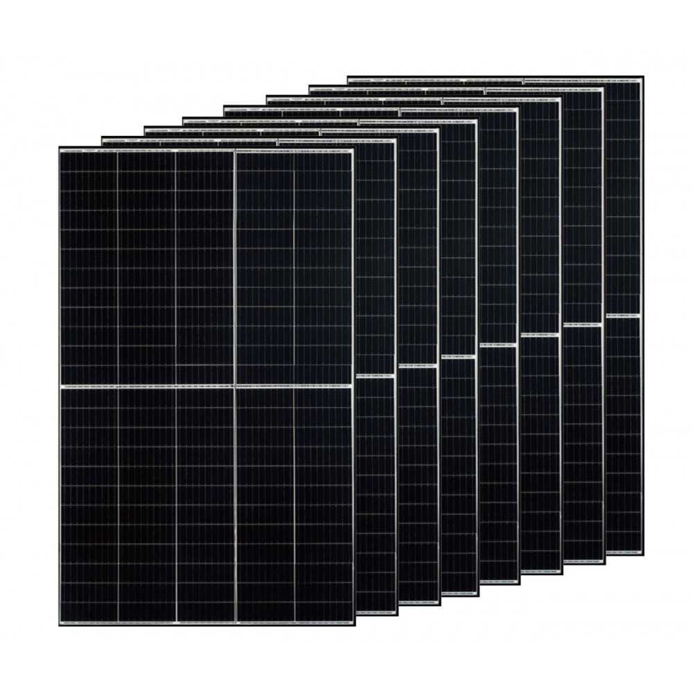 24V 3.28kW Photovoltaic Kit with 3.6kW Inverter 7.17Kwh LiFePo4 Batteries