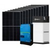 Kit Fotovoltaico 4,5kW Off Grid con Inverter Victron EasySolar II 48V 5kW e Batterie LiFePo4 Pylontech PELIO 51.2V 10.24kWh