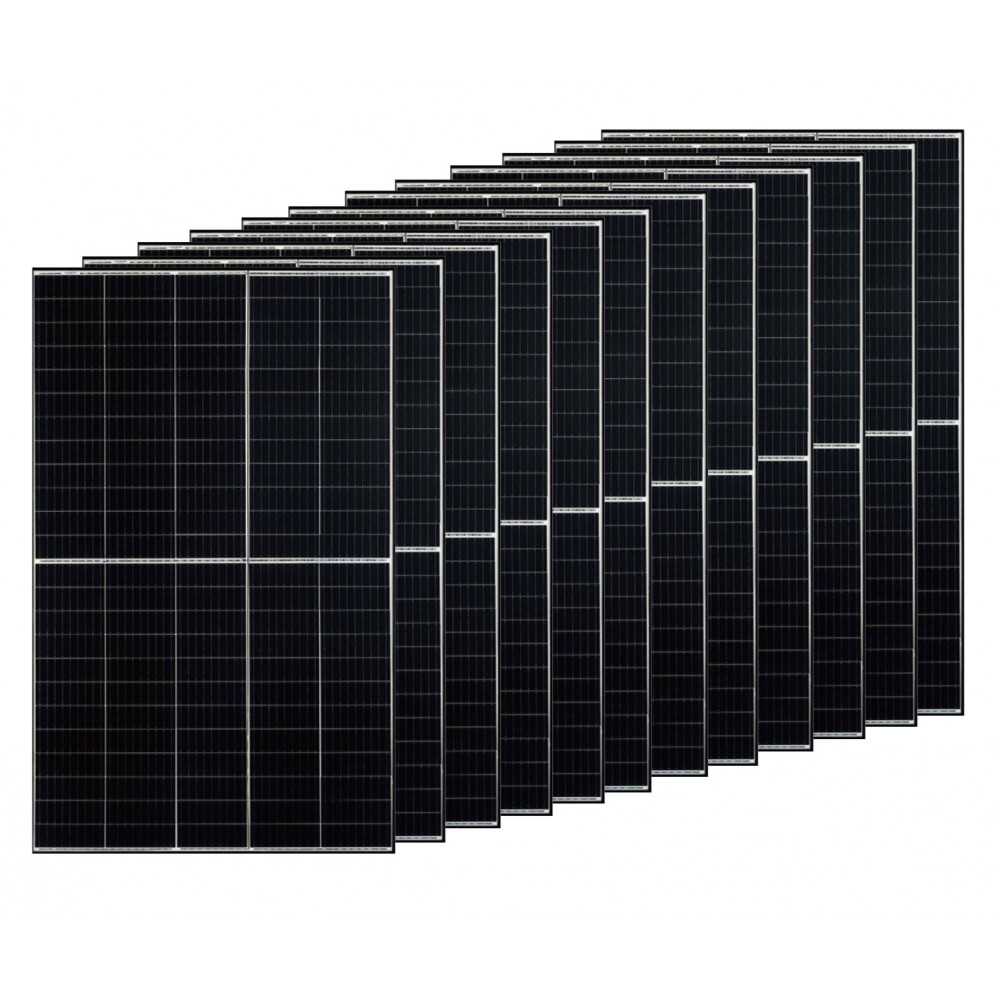 Kit Fotovoltaico 4,5kW Off Grid con Inverter Victron EasySolar II 48V 5kW e Batterie LiFePo4 Pylontech PELIO 51.2V 10.24kWh