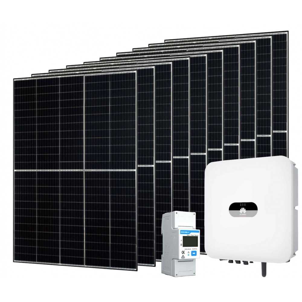 Kit Monofase 4.1kW con Inverter Ibrido Huawei SUN2000-3,68KTL-L1 Predisposto Accumulo