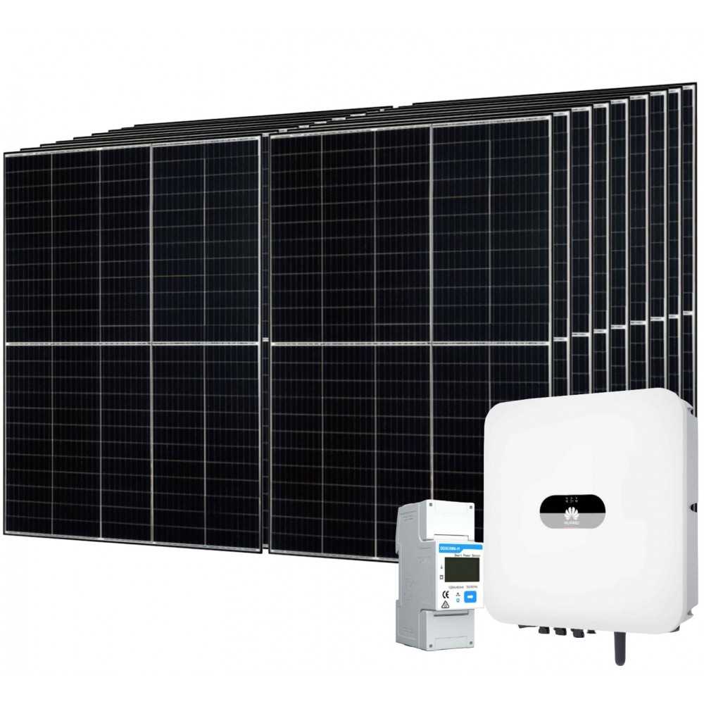 7.38kW Single-phase Solar Kit with Huawei SUN2000-6KTL-L1 5kW hybrid inverter Storage System