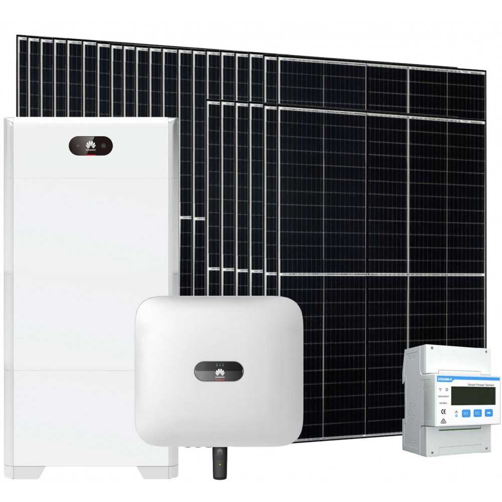 Kit On Grid Trifase 10.66kW Huawei con Inverter 8kW e Batteria 15kWh