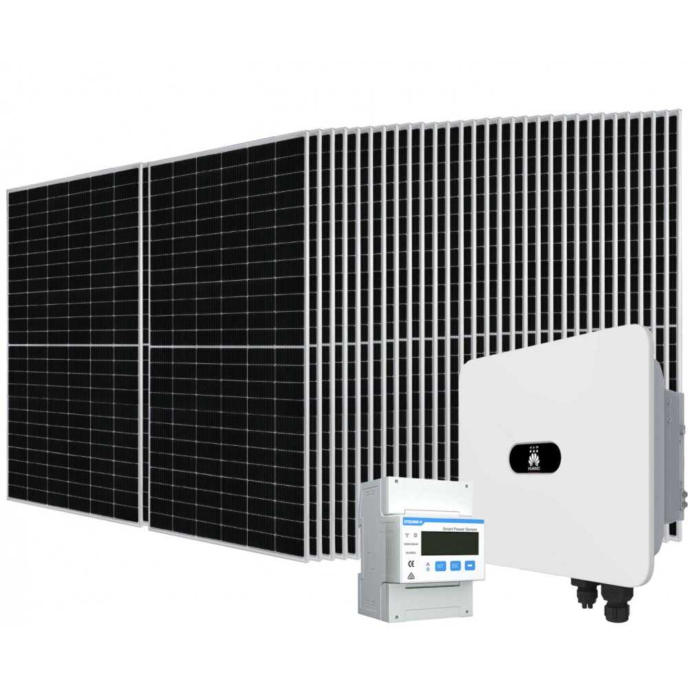 Huawei Three-Phase On Grid Kit 33kW with 25kW Inverter + Meter + Battery setup