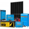 Kit Fotovoltaico G1+ 12V 420W per alimentare Camper Barca All-in-One Accumulo 2560Wh Inverter 1200