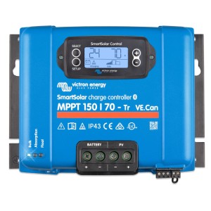 Victron SmartSolar MPPT 150/70-Tr 12/24/48V 70A VE.Can Regolatore di carica con Bluetooth