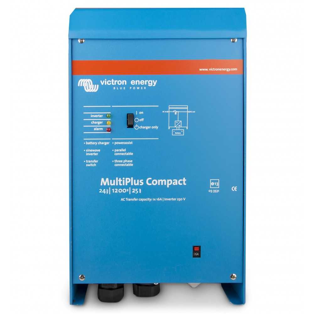 Victron MultiPlus Compact C24/1200/25-16 Inverter 24V 1200W con caricabatterie 24V 25A