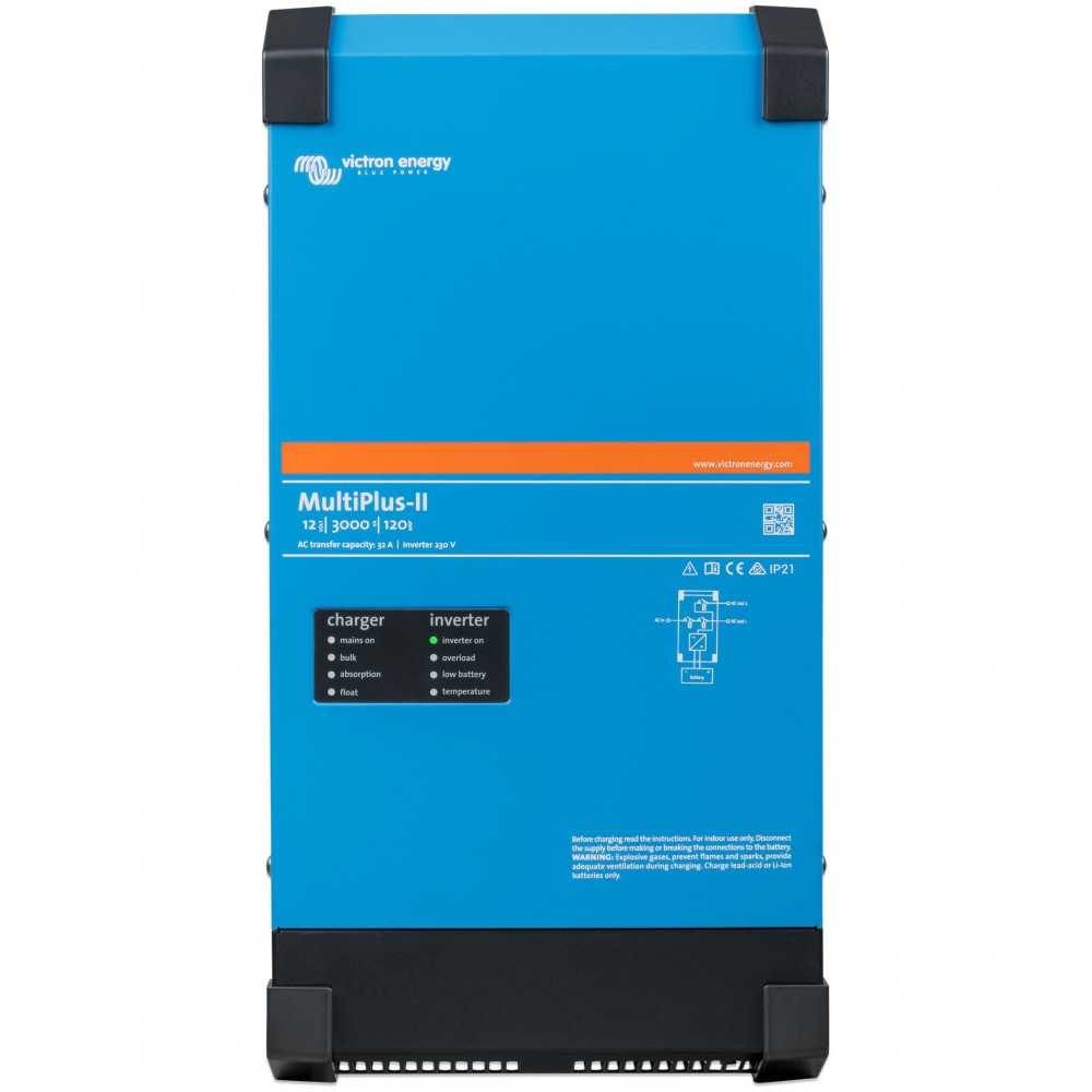 Victron MultiPlus II 12/3000/120-32 Inverter 12V 3000W con caricabatterie 12V 120A