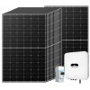 Kit fotovoltaico 6kW 7200W Monofase On Grid Inverter Huawei Ibrido Predisposto Batteria