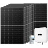Kit fotovoltaico 6kW 8100W Monofase On Grid Inverter Huawei Ibrido Predisposto Batteria