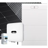 Kit fotovoltaico 6kW 8600W Monofase OnGrid con Accumulo Batteria Huawei 21kW