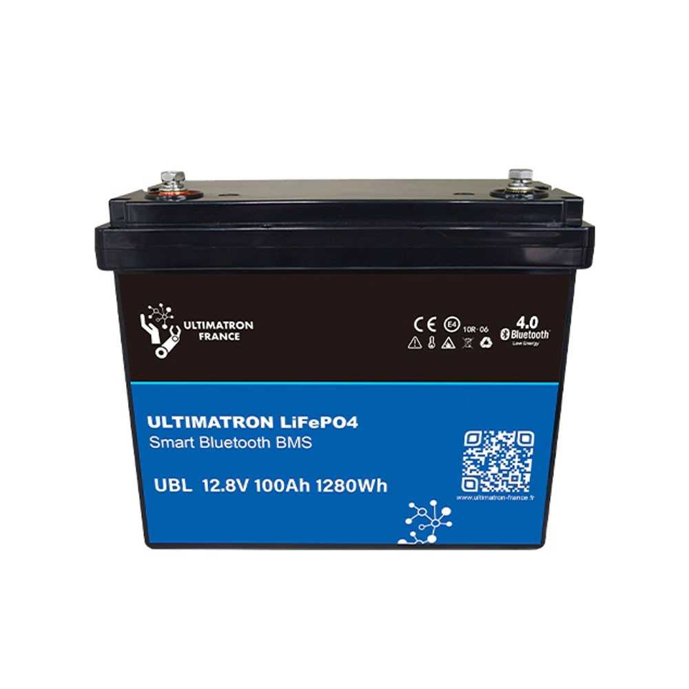 Ultimatron LiFePO4 12V 100Ah UBL-12-100-PRO Lithium Battery BMS Smart Bluetooth 1280Wh