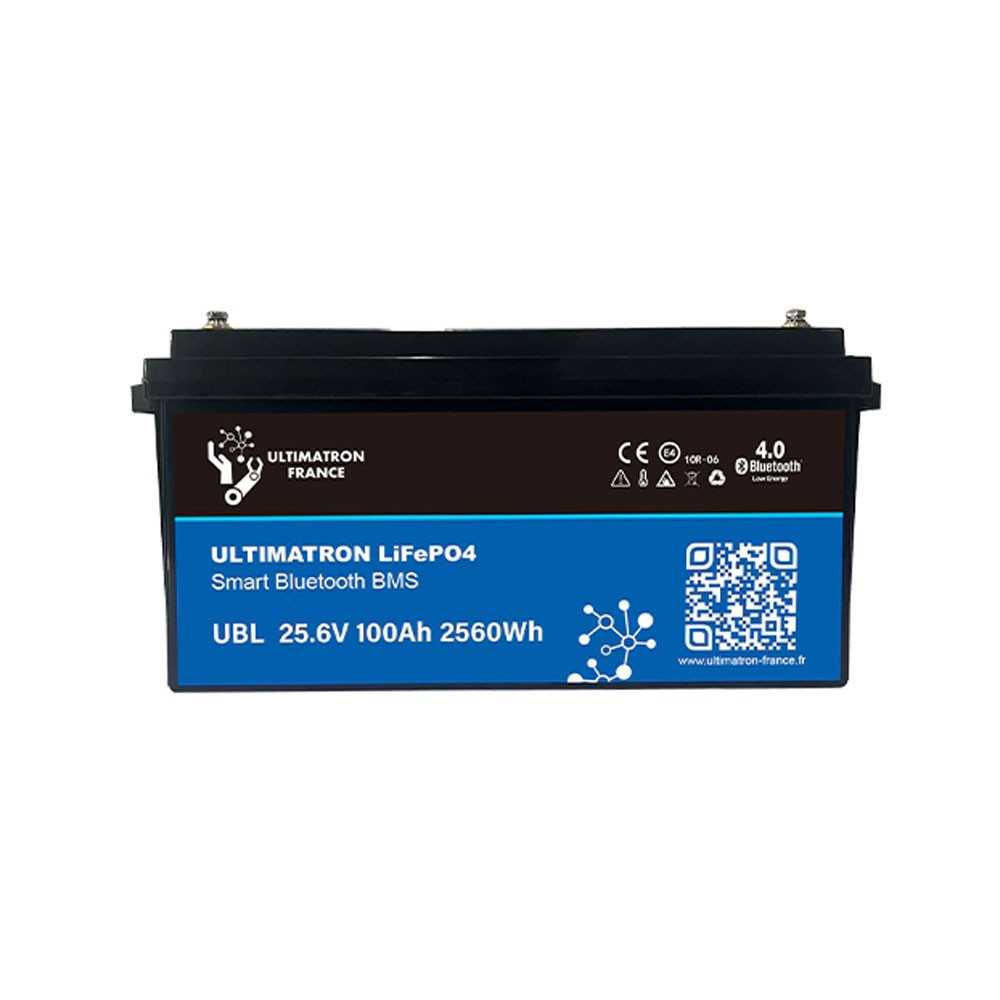 Ultimatron LiFePO4 24V 100Ah UBL-24-100-PRO Lithium Battery BMS Smart Bluetooth 2560Wh