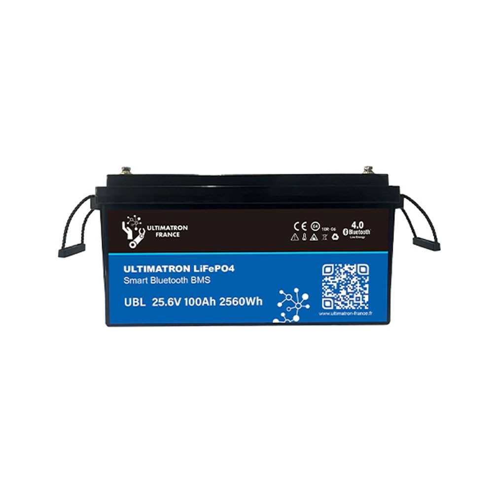 Ultimatron LiFePO4 24V 100Ah UBL-24-100-PRO Lithium Battery BMS Smart Bluetooth 2560Wh