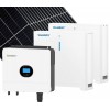 Kit fotovoltaico 6kW 6560W Monofase Off-Grid con accumulo 10kW Growatt Wanroy Per baita o casa isolata