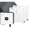 Kit fotovoltaico 6kW 7740W Monofase Off-Grid con accumulo 10kW Growatt Wanroy Per baita o casa isolata