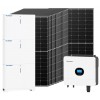 Kit fotovoltaico 6kW 7740W Monofase Off-Grid con accumulo 15kW Growatt Wanroy Per baita o casa isolata