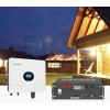 Kit fotovoltaico 6kW 6560W Monofase OFF Grid con accumulo 5kW Growatt Wanroy RACK Per baita o casa isolata